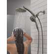 Delta Universal Showering Components: PivotPro(TM) 3-in-1 Combination Shower, 58600-KS-PR25