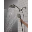 Delta Universal Showering Components: PivotPro(TM) 3-in-1 Combination Shower, 58600-KS-PR25