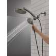 Delta Universal Showering Components: PivotPro(TM) 3-in-1 Combination Shower, 58600-KS-PR25