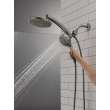 Delta Universal Showering Components: PivotPro(TM) 3-in-1 Combination Shower, 58600-KS-PR25