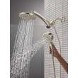 Delta Universal Showering Components: PivotPro(TM) 3-in-1 Combination Shower, 58600-PN-PR25