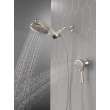 Delta Universal Showering Components: PivotPro(TM) 3-in-1 Combination Shower, 58600-SS-PR25
