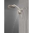 Delta Universal Showering Components: PivotPro(TM) 3-in-1 Combination Shower, 58600-SS-PR25