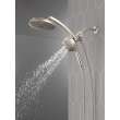 Delta Universal Showering Components: PivotPro(TM) 3-in-1 Combination Shower, 58600-SS-PR25