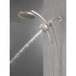 Delta Universal Showering Components: PivotPro(TM) 3-in-1 Combination Shower, 58600-SS-PR25