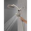Delta Universal Showering Components: PivotPro(TM) 3-in-1 Combination Shower, 58600-SS-PR25