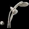 Delta Universal Showering Components: PivotPro(TM) 3-in-1 Combination Shower, 58600-SS-PR25