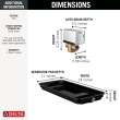 Delta Universal Showering Components: Generator Pan and Auto Drain - 240v, 5GA-PAD-240