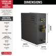 Delta Universal Showering Components: SteamScape(TM) 10kW Steam Generator - 240V 1ph, 5GE-SMP10-240-1