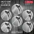 Delta Universal Showering Components: In2ition(R) 4-Setting Two-in-One Shower, 75490BL