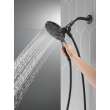 Delta Universal Showering Components: In2ition(R) 4-Setting Two-in-One Shower, 75490BL