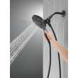 Delta Universal Showering Components: In2ition(R) 4-Setting Two-in-One Shower, 75490BL