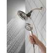 Delta Universal Showering Components: In2ition(R) 4-Setting Two-in-One Shower, 75490SN