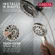 Delta Universal Showering Components: In2ition(R) 4-Setting Two-in-One Shower, 75490SN