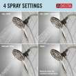 Delta Universal Showering Components: In2ition(R) 4-Setting Two-in-One Shower, 75490SN