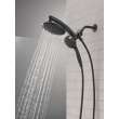 Delta Universal Showering Components: PivotPro(TM) 3-in-1 Combination Shower with TouchClean(R) Spray Face, 75648BL