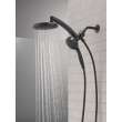 Delta Universal Showering Components: PivotPro(TM) 3-in-1 Combination Shower with TouchClean(R) Spray Face, 75648BL