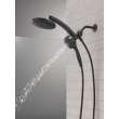 Delta Universal Showering Components: PivotPro(TM) 3-in-1 Combination Shower with TouchClean(R) Spray Face, 75648BL