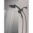 Delta Universal Showering Components: PivotPro(TM) 3-in-1 Combination Shower with TouchClean(R) Spray Face, 75648BL
