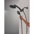 Delta Universal Showering Components: PivotPro(TM) 3-in-1 Combination Shower with TouchClean(R) Spray Face, 75648BL