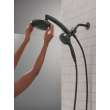Delta Universal Showering Components: PivotPro(TM) 3-in-1 Combination Shower with TouchClean(R) Spray Face, 75648BL