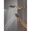 Delta Universal Showering Components: PivotPro(TM) 3-in-1 Combination Shower with TouchClean(R) Spray Face, 75648CZ