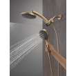 Delta Universal Showering Components: PivotPro(TM) 3-in-1 Combination Shower with TouchClean(R) Spray Face, 75648CZ