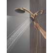 Delta Universal Showering Components: PivotPro(TM) 3-in-1 Combination Shower with TouchClean(R) Spray Face, 75648CZ