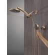 Delta Universal Showering Components: PivotPro(TM) 3-in-1 Combination Shower with TouchClean(R) Spray Face, 75648CZ