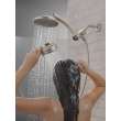 Delta Universal Showering Components: PivotPro(TM) 3-in-1 Combination Shower, 75649SN