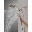 Delta Universal Showering Components: PivotPro(TM) 3-in-1 Combination Shower, 75649SN