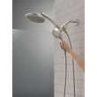 Delta Universal Showering Components: PivotPro(TM) 3-in-1 Combination Shower, 75649SN