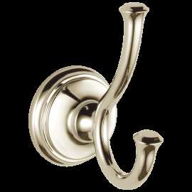 Delta Cassidy(R): Double Robe Hook, 79735-PN