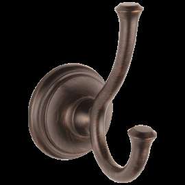 Delta Cassidy(R): Double Robe Hook, 79735-RB
