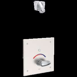 Commercial 860T: Electronic Shower Trim with Push Button Activator- Hardwire, 860T167
