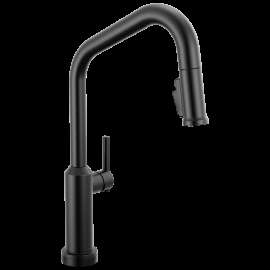 Delta Cordova(TM): Touch2O(R) Technology Kitchen Faucet with Touchless Technology, 9085TL-BL-DST