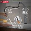 Delta Cordova(TM): Touch2O(R) Technology Kitchen Faucet with Touchless Technology, 9085TL-PR-DST