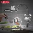 Delta Monrovia(R): Single Handle Pull-Down Kitchen Faucet, 9191-AR-PR-DST