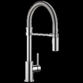 Delta Trinsic(R): Single-Handle Pull-Down Spring Kitchen Faucet, 9659-DST