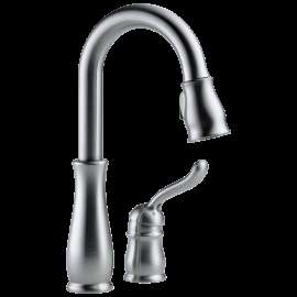 Delta Leland(R): Single Handle Pull-Down Bar / Prep Faucet, 9978-AR-DST