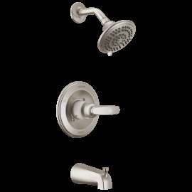 Delta Foundations(R): Monitor 13 Series Tub & Shower Trim, BT13411-SS