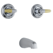 Delta Other: Metal Lever Handle Set - Less Accents, H22