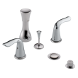 Delta Lahara(R): Metal Lever Handle Set - 2H Bathroom, H238
