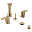 Delta Zura(R): Metal Lever Handle Set - Bathroom or Bidet, H274CZ