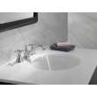 Delta Cassidy(R): Metal Cross Handle Set - Deck Mount Bathroom & Bidet, H295