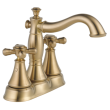 Delta Cassidy(R): Metal Cross Handle Set - Deck Mount Bathroom & Bidet, H295CZ