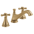 Delta Cassidy(R): Metal Cross Handle Set - Deck Mount Bathroom & Bidet, H295CZ