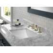 Delta Cassidy(R): Metal Cross Handle Set - Deck Mount Bathroom & Bidet, H295PN