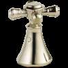 Delta Cassidy(R): Metal Cross Handle Set - Deck Mount Bathroom & Bidet, H295PN