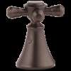 Delta Cassidy(R): Metal Cross Handle Set - Deck Mount Bathroom & Bidet, H295RB